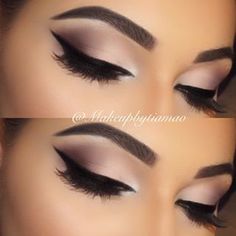 Alat Makeup, Prom Eye Makeup, Make Up Inspiration, Eye Makeup Looks, Hooded Eye Makeup, Eye Makeup Tips, Make Up Looks