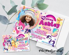 Pony Birthday, Digital Invite, Birthday Invitations Kids, The Way You Are, Text You, Digital Invitations, San Valentino, Peace Of Mind, My Little Pony