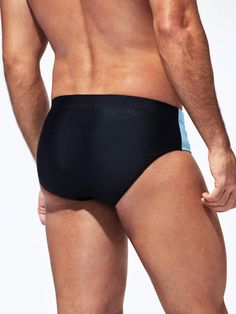 Elevate your swimwear game with our Contrast Swim Brief. Crafted in sleek black, this brief is designed to make a statement. Made from a medium-stretch fabric, it offers both comfort and style. Perfect for a day at the beach or lounging by the pool, this swim brief is a must-have addition to your summer wardrobe. Features: Color: Black Type: Briefs Fabric: Medium Stretch Material: Fabric Care Instructions: Hand wash or professionally dry clean Size Chart ( Inches ): Size US Length Waist Size S 3 Black Beachwear Swim Trunks For Surfing, Black Beachwear Swimwear For Swimming, Black Beachwear Swimwear, Stretch Black Swim Trunks For Surfing, Black Nylon Swim Trunks For Beach Season, Beachwear Swim Trunks In Brief Style, Beachwear Brief Swim Trunks, Brief Style Beachwear Swim Trunks, Black Beachwear Swim Trunks For Pool