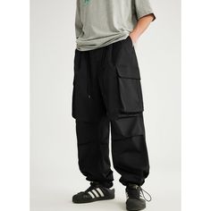 N-257-38 Casual Cargo Pants With Multiple Pockets, Casual Summer Cargo Pants For Outdoor, Hip Hop Baggy Parachute Pants For Summer, Baggy Hip Hop Parachute Pants For Summer, Casual Baggy Cargo Parachute Pants, Casual Baggy Summer Cargo Pants, Summer Hip Hop Baggy Parachute Pants, Leisure Cargo Pants For Summer, Summer Leisure Cargo Pants With Pockets