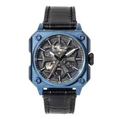 Buy Men's Sport, Gold, Designer Watches – Timepieces International Skeleton Movement, Mens Rose Gold Watch, Gold Watch Men, Mens Watches Black, Croc Leather, Necklace Craft, Cat Pendants, Casio Watch, Men's Watch