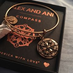 Rafaelian Gold Finish Bangle Bracelet With Compass Charm. Never Worn. Compass Bracelet, Alex And Ani, Bangle Bracelet, Womens Jewelry Bracelets, Gold Finish, Compass, Bangle Bracelets, Jewelry Bracelets, Bangles