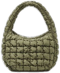 Trendy Square Nylon Shoulder Bag, Square Nylon Shoulder Bag With Adjustable Strap, Trendy Green Quilted Shoulder Bag, Modern Quilted Everyday Shoulder Bag, Modern Quilted Rectangular Shoulder Bag, Modern Quilted Shoulder Bag For Everyday, Chic Green Quilted Bag, Casual Quilted Square Shoulder Bag, Chic Quilted Green Bags