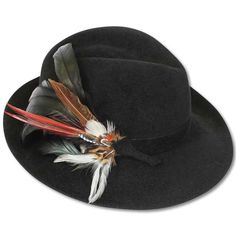 Velour Rabbit Feather Fedora Winter Fedora With Feather Trim, Winter Fedora Hat With Feather Trim, Curved Brim Fedora With Feather Trim For Kentucky Derby, Feathered Fedora With Curved Brim For Fall, Brimmed Winter Fedora With Feathers, Winter Feathered Flat Brim Felt Hat, Winter Felt Hat With Feathers And Short Brim, Winter Felt Hat With Feathers And Flat Brim, Curved Brim Fedora With Feathers For Fall