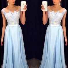 A-line Sleeveless Sheer Neck Applique Chiffon Sweep Train Dresses - Dorris Wedding Sleeveless Chiffon Dress For Banquet, Sleeveless Chiffon Dress For Spring Banquet, Spring Sleeveless Chiffon Dress For Banquet, Spring Prom A-line Chiffon Dress, Summer A-line Chiffon Dress For Prom, Sleeveless Chiffon Evening Dress For Prom Season, Sleeveless Evening Chiffon Dress For Prom Season, Sleeveless Evening Dress With Lace Bodice For Homecoming, Sleeveless Evening Chiffon Dress For Prom