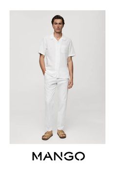 Take advantage of the best discount of the year with Black Friday, Regular fit, Seersucker effect, Bowling collar, Button fastening on the front section, Patch pocket on the chest, Short sleeve, Straight hem, The model is 6'1" and is wearing a size M, 100% cotton fabric Casual White Shirt With Lapel Collar, Lapel Collar Shirt With Placket For Summer, Summer Shirt With Lapel Collar And Placket, Summer Shirt With Lapel Collar And Placket Detail, Summer Cotton Short Sleeve Shirt With Lapel Collar, Summer Shirt With Lapel Collar For Daywear, Summer Cotton Tops With Buttoned Pockets, Unstructured Summer Shirt, Unstructured Summer Shirt For Daywear