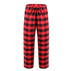 Comfy and relaxed wear: This pajamas pants for women is made from the brushed milk fabric, lightweight and soft feel. Loose fit, ideal for casual and comfort wear. Trendy as well with checkers design for 2021s pajamas fashion trend Size: M.  Color: Red.  Gender: female.  Age Group: adult.  Pattern: plaid. Christmas Cotton Sleep Pants, Cotton Lounge Pants For Christmas, Cotton Pants For Christmas Loungewear, Red Cotton Sleep Bottoms, Red Relaxed Fit Sleepwear For Pajama Party, Cozy Red Cotton Bottoms, Casual Christmas Sleep Bottoms, Red Relaxed Fit Sleepwear For Home, Casual Christmas Sleepwear With Elastic Waistband