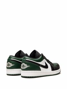 Find JORDAN 1 Low Toe Sneakers on Editorialist. noble green/white/black/pollen leather signature Swoosh logo detail panelled design signature Jumpman motif perforated round toe front lace-up fastening rubber sole signature Air cushioning Release date: October 12, 2021 These styles are supplied by a premium sneaker marketplace. Stocking only the most sought-after footwear, they source and curate some of the most hard to find sneakers from around the world. Green Leather Basketball Shoes With Boost Midsole, Green Custom Sneakers With Contrast Sole For Streetwear, Green Custom Sneakers With Perforations For Streetwear, Green Leather Sneakers With Perforations, Green Leather Perforated Sneakers, Sporty Green Jordan Shoes With Contrast Sole, Green Leather Jordan Shoes With Contrast Sole, Green Leather Custom Sneakers For Streetwear, Green Sneakers With Perforations And Round Toe