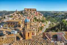 an aerial view of the old town of materno, italy stock photo - 1389782