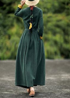 DIY blackish green quilting dresses v neck tie waist loose spring Dresses

 Materials used:cotton linen

Measurement:Size L/US16-18/EUR44   
bust 104cm / 40.56"
length 128cm / 49.92"
Cuff 32.5cm / 12.675"
Sleeve length 58.5cm / 22.815"




Size XL/US16-18/EUR44   
bust 108cm / 42.12"
length 129cm / 50.31"
Cuff 33.5cm / 13.065"
Sleeve length 59.5cm / 23.205"




We ship worldwide.

Tracking numbers provided for all orders. Dresses Materials, Dresses V Neck, Fishtail Dress, Cotton Maxi, Maxi Dress Cotton, Silk Maxi Dress, Diy Dress, Spring Dresses, Long Sleeve Maxi Dress