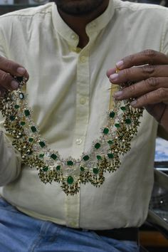 Most beautiful stunning shine diamond finished necklaces with earrings with screw back beautiful pearl work like gold .Perfect elegant look for Indian woman. It's maked by sravoski stones S.. Traditional Diamond Emerald Necklace For Wedding, Traditional Diamond Chandbali Jewelry Sets, Heavy Diamond Bridal Necklace For Festivals, Traditional Chandbali Diamond Jewelry Sets, Traditional Emerald Necklace With Diamond And Intricate Design, Traditional Hand-set Diamond Emerald Necklace, Traditional Hand-set Emerald Diamond Necklace, Traditional Bridal Necklace With Meenakari And American Diamond, Traditional Emerald Necklace With Diamonds