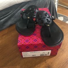 Reposhing This Item I Purchased From @Mrsjorgeswifey. Loved It, But Ready To Rotate For Something New. Questions? Leave A Comment Below! Tory Burch Miller, Tory Burch Shoes, Shoes Black, Leave A Comment, Women's Shoes Sandals, Something New, Black Shoes, Tory Burch, Shoes Sandals