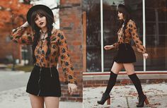 Hello November (Lookbook.nu) Fall Fashion Edgy, Instagram Grunge, Edgy Bohemian, Mode Rock, Hello November, Fashion 90s, Fashion Grunge, Women Fashion Edgy, Rock Punk