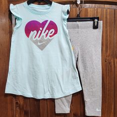 Nwt Bin Sl.K S Light Blue Casual Sets For Playwear, Casual Purple Sleeveless Sets, Nike Blue Playtime Sets, Nike Blue, Kids Nike, Matching Sets, Blue Purple, Blue And Purple, Color Blue