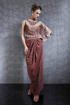 Shop for Nidzign Couture Maroon Cape Top And Draped Skirt Set for Women Online at Aza Fashions Elegant Floor-length Sets With Draped Sleeves, Evening Dresses With Pearl Embroidery And Cape Sleeves, Elegant Embellished Maxi Length Sets, Party Wear Dress With Traditional Drape, Elegant Draped Hand Embellished Sets, Elegant Draped Hand-embellished Sets, Elegant Pre-draped Saree With Pearl Embroidery For Evening, Elegant Hand Embellished Draped Sets, Hand Embellished Draped Dress For Reception