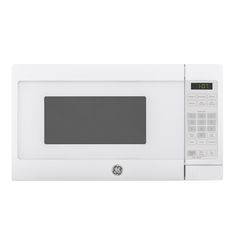 a white microwave oven with the door open