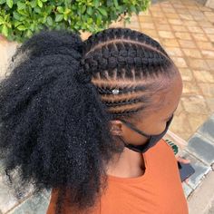 Cornrow Extensions, Body Maintenance, Big Chop Natural Hair, Latest Braided Hairstyles, Afro Ponytail, Kids Braids, Protective Hair, Protective Hairstyles For Natural Hair