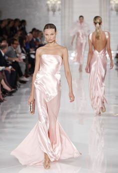 Slip Dress Street Style, Fashion Diary, Pink Gown, Malibu Barbie, Pink Dresses, Fashion Runway, Blair Waldorf