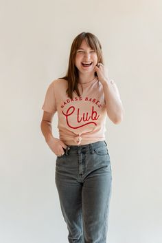 Badass Babes Club | Unisex - Polished Prints Gifts Clothes, Childhood Photography, Feminist Tees, Sassy Tee, Shirts Graphic, Trendy Graphic Tees, Baby Style, Gifts Baby, Photography Family