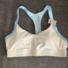 Nwt Adidas All Me Sports Bra. High Support. Cute Cross-Back Mesh With Stabilizers Keeps Things In Place. Removable Mounded Cups. Clima Cool Ventilation And Power Mesh Panels Keep You Cool And Dry. Adidas White Breathable Activewear, Adidas Sporty Sports Bra, Adidas Sporty Activewear For Light Sports, Sporty Adidas Activewear For Light Sports, Adidas White Sporty Activewear, White Adidas Activewear For Workout, Adidas White Activewear For Workout, 2000s Athletic Wear, Sporty Fits