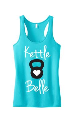 #Cute  Kettle Belle Teal Workout Tank Top Workout by NobullWomanApparel, $24.99 Funny Workout Tanks, Mma Workout, Gym Attire, Gym Tanks, Workout Attire, Workout Tank Top, Workout Tanks, Moda Fitness, Workout Tank Tops