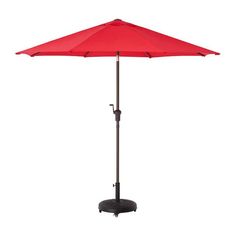 an umbrella that is open on a white background