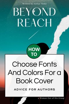 How do you choose book cover fonts and colors for a new book cover?  Indeed, you can’t judge a book by its cover.  But equally valid is that you can’t judge a book if you can’t read the title.  If you are self-publishing and your book is struggling to gain traction and sales, one reason could be the book cover fonts you are using in your design.