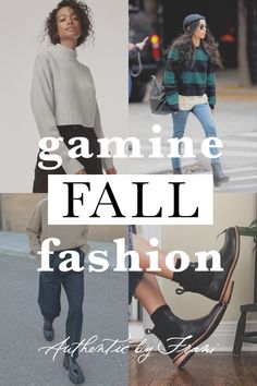 Gamine Fall Outfits, Soft Gamine Fall Outfits, Soft Gamine Winter Outfits, Garconne Style Outfit, Gamine Archetype