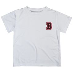 Let your kiddo look cool in his new Vive La Fete Impressions hand sketched artwork boys tee shirt. Let him play, go to the game, and cheer loudly and proudly with his Brown University Bears gear by Vive La Fete.Celebrate and cheer on game day with our classic design Brown University Bears Short Overstitched Crew Neck Sleeve Top. Officially Licensed product sold by Vive La Fete.This awesome graphics, fun and game day crew neck t-shirt features officially licensed Brown University Bears colors and Sporty White T-shirt For Playwear, Graphic Print Crew Neck T-shirt For Playwear, White T-shirt With Character Print, White Graphic Print T-shirt For Playwear, White Character Print T-shirt For Playwear, White Character Print T-shirt For Play, White Crew Neck T-shirt For Playwear, White Graphic Tee For Playwear, Red Graphic Print T-shirt For Playwear