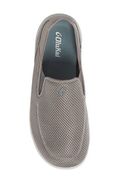 Breezy, lightweight mesh construction means a barefoot-like feel in a hand-sewn slip-on with a dual-density gel footbed and a nonmarking rubber sole. You can slide right into the footwear with the brand's Drop-In Heel® design for wearing versatility. Elastic gore insets Removable dual-density gel insole Drop-in heel Textile upper and lining/rubber sole Imported Men's Shoes Arch Support Slip-ons For Light Sports, Breathable Mesh Slip-on Sneakers For Light Exercise, Comfortable Gray Walking Shoes With Breathable Mesh, Comfortable Gray Breathable Mesh Walking Shoes, Comfortable Slip-ons With Arch Support For Outdoor, Slip-on Mesh Walking Shoes, Mesh Slip-on Walking Shoes, Breathable Mesh Slip-on Walking Shoes For Light Sports, Breathable Lightweight Slip-ons