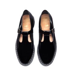 Black Patent Mary Jane Shoe | Solovair | Classic Collection | Handmade in England – NPS Solovair US Musician Clothes, Clothes Details, Eclectic Outfits, Mary Jane Shoe, Shoe Wishlist, Jane Shoes, Shoes Uk, Goodyear Welt, Mary Jane Shoes