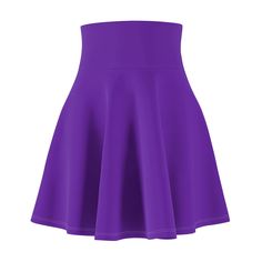 Grape Skater Skirt. Soft-touch. Versatile fit. 95% Polyester 5% Spandex. Printed on the care label in black color. White thread color. XS S M L XL 2XL Waist width, in 12.52 13.51 14.53 15.75 17.25 18.75 Outseam (w/o waistband), in 14.49 14.77 15 15.24 15.52 15.75 Shipping to US destinations averages between 8 to 15 business days. Purple Skater Skirt Outfit, Purple Skater Skirt, Purple Skirt, Us Destinations, Care Label, Monster High, Skater Skirt, Casual Looks, Black Color