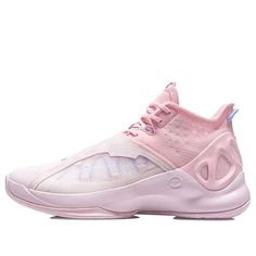 Li-Ning Breathable Basketball Shoes 'Pink' ABAR081-6 Shoes Pink, Fashion Performance, Court Shoes, Stylish Sneakers, Basketball Shoes, Perfect Pair, Your Perfect, Basketball, Iphone