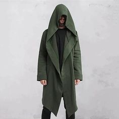 Season:Fall  Winter; Fabric:Polyester; Sleeve Length:Long Sleeve; Gender:Men's; Style:Casual,Fashion,Streetwear; Occasion:Daily Wear,Going out,Outdoor; Outerwear Length:Long; Pattern:Plain; Design:Pocket; Neckline:Hooded; Outerwear Type:Trench Coat,Hooded Cloak; Listing Date:09/19/2023; Bust:; Length:; Sleeve: Longline Trench Coat, Long Outerwear, Colour Blocking Fashion, Men's Trench Coat, Streetwear Mode, Hiking Jacket, Trench Coat Men, Hooded Cloak, Winter Jacket Men