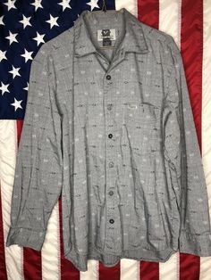 Vintage Guess Jeans USA Button Up Shirt. Pre owned but in good overall condition. No rips or tears. Size medium. Guess Jeans, Button Up Shirts, Button Up, Overalls, Mens Tops