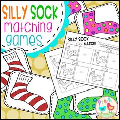 silly sock matching games for kids