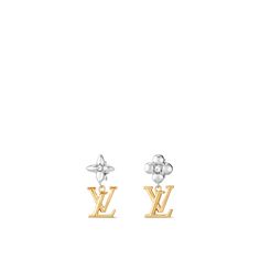 LV Iconic Flower Earrings S00 - Women - Fashion Jewelry | LOUIS VUITTON ® Louis Vuitton Jewelry Aesthetic, Lv Earrings, Lv Jewelry, Louis Vuitton Earrings, Brass Pendants, Earrings Luxury, Earrings Golden, Classic Monogram, Louis Vuitton Jewelry