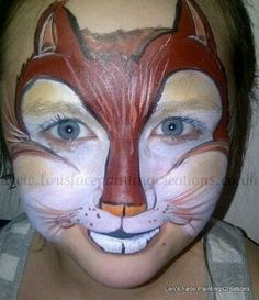 Chipmunk Face Paint, Narnia Makeup, Snow White Characters, Animal Face Paintings