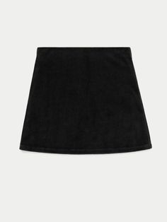 Black Suzie Kondi, Black Velvet Skirt, Winter Wardrobe Essentials, Summer Wardrobe Essentials, Velvet Skirt, Denim Cotton, Black Xs, Bottom Clothes, Black Skirt