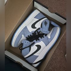 Used Jordan 1s, Still In Great Condition!!! Willing To Go Lower If Needed! & I Do Not Own The Original Box!! Purchased From Request Boutique With All Authentic Shoes!!! Woman Air Jordan, Jordan 1s, Air Jordan 1 Retro High Og, Air Jordan 1 Retro High, Air Jordan 1 Retro, Jordan 1 Retro High, Jordan 1 Retro, Air Jordan 1, Jordan 1