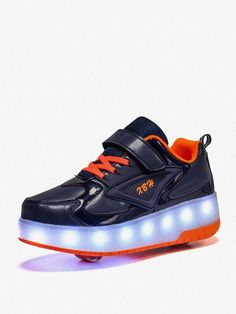 Olivia Mark - Vibrant LED Lighting Enhances the Style of These Shoes Led Lighting, Blue Shoes, Olivia Mark, New Day, Led, Lighting, Blue