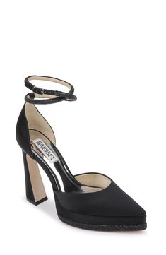 Badgley Mischka Eliana Pointed Platforms, Size: 9 in Black Diamond Fashion Jewelry, Jewel Badgley Mischka, Flat Booties, Platform Stilettos, Heels & Wedges, Diamond Fashion, Badgley Mischka, Bridal Shoes, Manolo Blahnik