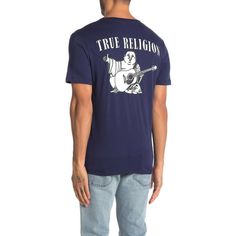 True Religion Men's Buddha Logo Print Tee T-Shirt * True Religion Men's Tee * Classic Buddha Print Rear * Front Horseshoe Logo Print * Short Sleeve * Crew Neck * 100% Cotton * Imported * Style: 103307 * Color: Ace Navy Buddha Print, Buddha Logo, Horseshoe Logo, True Religion Men, Print Tee, Navy Color, Printed Tees, True Religion, Mens Tees