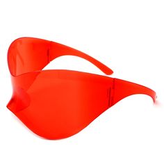 Futuristic Oversized Rimless Wraparound Fashion Sunglasses Frame Material: Plastic Lens Material: PC Lens Width: 260mm Lens Height: 27mm Bridge Width: 75mm Temple Length: 89mm 100% UVA & UVB Protection One size fits most Rimless Plastic Shield Sunglasses With Gradient Lenses, Adjustable Plastic Shield Sunglasses For Beach, Rimless Shield Sunglasses With Tinted Lenses, Rimless Plastic Shield Sunglasses With Tinted Lenses, Rimless Tinted Shield Sunglasses, Modern Plastic Shield Sunglasses For The Beach, Modern Plastic Shield Sunglasses For Beach, Modern Red Shield Sunglasses For Beach, Red Futuristic