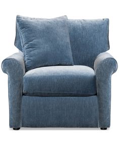 in stock Blue Accent Chairs For Living Room, Denim Chair, Spindle Chair, Blue Accent Chairs, Velvet Living Room, Blue Armchair, Furniture Free, Swivel Chair Living Room, Baby Print