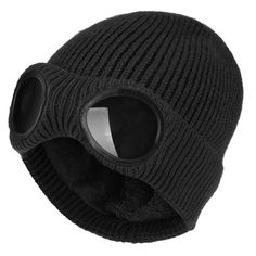 PRICES MAY VARY. Made of thicker acrylic knit and plush lining, comfortable and warm Size: Length 9.1" , Width 8.7"; Hat Circumference: 22-23.6"(56-60cm) Elastic and Stretchy, Great Unisex Design for Both Women & Men Fashionable & Functional: Removable glasses protect you under winter sun rays Perfect for christmas party and festivals and everyday wear, outdoor activities Made of superior knitting woolen yarn with thick fleece lining,ultra soft, skin-friendly and comfortable to wear. 
 One size Men's Beanie, Tie Dye Hat, Mens Beanie Hats, Slouchy Beanie Hat, Ski Cap, Graduation Outfits, Outdoor Vacation, Winter Knit Hats, Mens Beanie