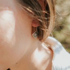 Have you hiked or had dreams of hiking the historic and legendary Appalachian Trail? Commemorate your achievement or inspire you toward your goal with these popular appalachian trail earrings! Features and Benefits: Artisan Crafted Cast by jewelry artisans right here in the USA using premium-grade sterling silver and white bronze. Durable and Comfortable Secure and comfortable hypoallergenic clasps made from recycled materials that are safe for your skin, durable, and can handle any outdoor acti Oxidized Sterling Silver Drop Earrings, Symbolic Hypoallergenic Drop Earrings, Hypoallergenic Symbolic Drop Earrings, Symbolic Sterling Silver Earrings With Oxidized Finish, Engraved Sterling Silver Drop Earrings, Engraved Sterling Silver Adjustable Earrings, Symbolic Hypoallergenic Everyday Jewelry, Symbolic Everyday Hypoallergenic Jewelry, Symbolic Earrings With Oxidized Finish For Gift