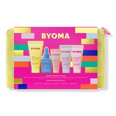 Barrier Boosting Heros - MINI HEROS INTRO SET H2024BenefitsDelivers a surge of hydration and minimizes water loss in the skinUnique Tri-Ceramide Complex helps restore the skin barrierDermatologist tested & approved skincareFeaturesHydrating Serum: ultra-lightweight, moisture-boosting serum is enriched with hydrating heroes for bouncy, glowing skin and strengthened skin barrier functionJelly Cleanser: effectively breaks down dirt, excess oil, and makeup without breaking down your skin barrierMois Byoma Skincare, Sephora Skin Care, Skin Care Collection, Hydrating Cleanser, Birthday Gifts For Teens, Skin Care Kit, Hydrating Serum, Cosmetic Skin Care, Gel Moisturizer
