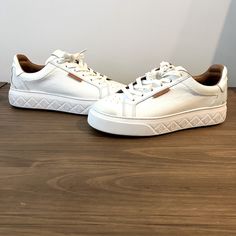 Like New, All White Tory Burch Ladybug Sneakers. I Think I Only Wore Them Once? So Cute, Just Have Too Many Shoes At The Moment. Box And Dustbag Included! Note, These Are 10.5 But Im Normally Size 11 And These Fit Fine Many Shoes, Tory Burch Shoes, All White, Womens Shoes Sneakers, Tory Burch, So Cute, Dust Bag, Shoes Sneakers, Like New