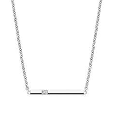 Diamond Bar Pendant | Brilliant Earth Modern Formal Diamond Necklace With Single Diamond, Modern Single Diamond Necklace For Formal Occasions, Modern White Gold Diamond Necklace For Formal Occasions, Classic Bar Necklace With Diamond Accents, Classic Diamond Bar Necklace For Formal Occasions, Modern Diamond Necklace With Adjustable Chain, Modern Diamond Necklace With Adjustable Chain For Formal Events, Elegant Diamond Bar Necklace For Anniversary, Modern Diamond Necklace With Diamond Accents For Formal Occasions